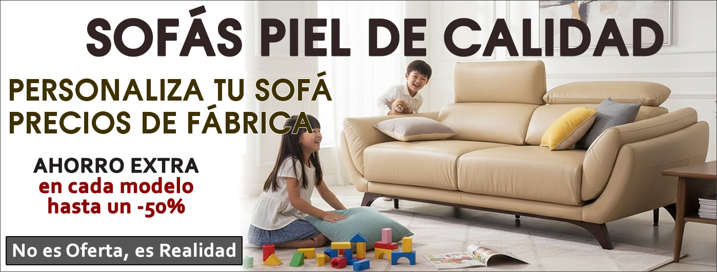 CHAISE LONGU PIEL NATURAL